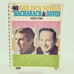 40 Golden Songs of Bacharach & David Plus Two One Less Bell to Answer